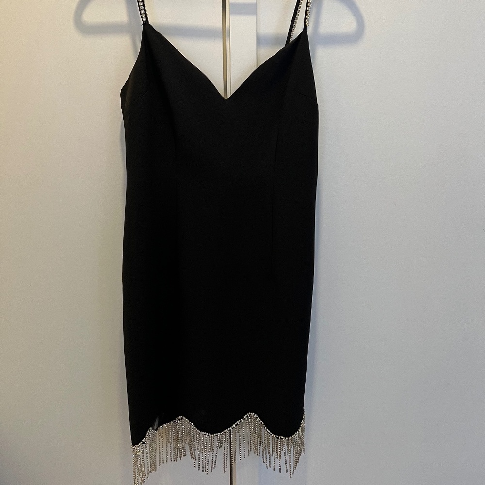 Fore Rhinestoned Mini Dress- Size M